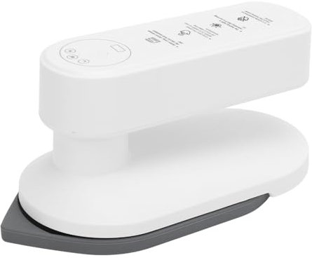 Yanmis Mini Iron for Crafts Quilting, Cordless Portable Iron Travel Handheld Rechargeable Small Electric, 30s Fast Heat, 3 Temperatures