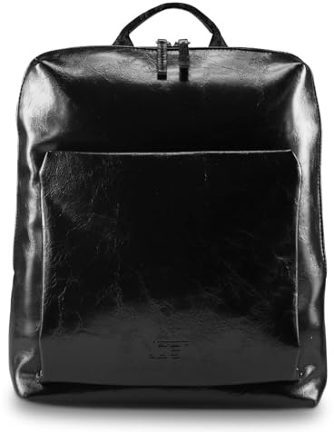 Jost Rucksack Freizeitrucksack mit Laptopfach Kiruna Backpack Black schwarz