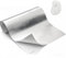 Placa Aluminio de Protección Térmica, Protector Térmico Aluminizado con Adhesivo Barrera Termica Lámina de Fibra de Vidrio Aluminizada Aislamiento Térmico para Manguera Coche Moto, 30x300cm
