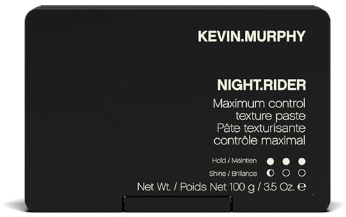 Kevin.Murphy Night.Rider Starke Matte Haarpaste, 100g | Starke Matte Haarpaste für Alle Haartypen, Textur, Halt & Glanz mit Bienenwachs, Sulfat- & Parabenfrei