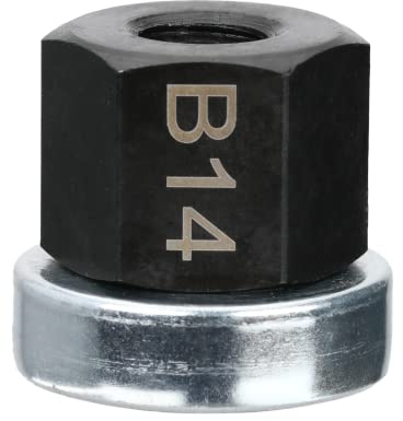 SW-Stahl 302501L-4 Ersatz-Mutter mit Drucklager M12 x 1.75 | Hochwertiges Werkzeug-Zubehör mit Feingewinde für präzise Kraftübertragung, langlebiges Ersatzteil aus robustem Stahl