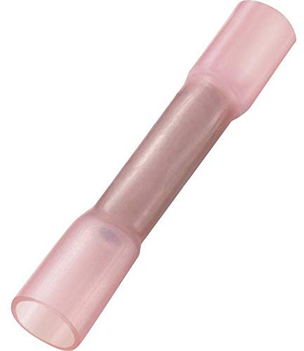 TRU COMPONENTS 50 Stück Schrumpfschlauchverbinder 0,50mm² rot 739114