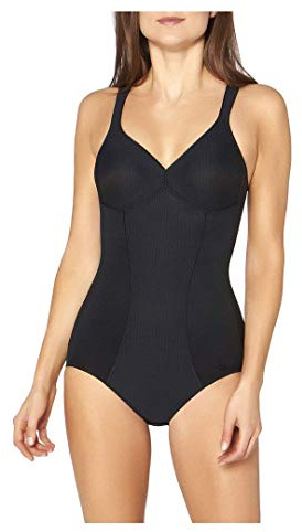 Triumph Damen Modern Soft+Cotton BS Body Shapewear , SCHWARZ, 90E