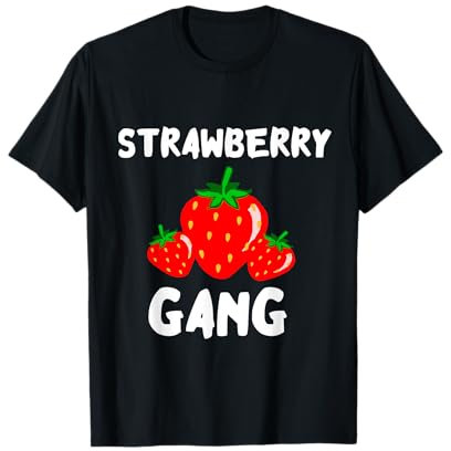 Strawberry Gang Strawberry Picker Team für süße Sommerfrüchte T-Shirt