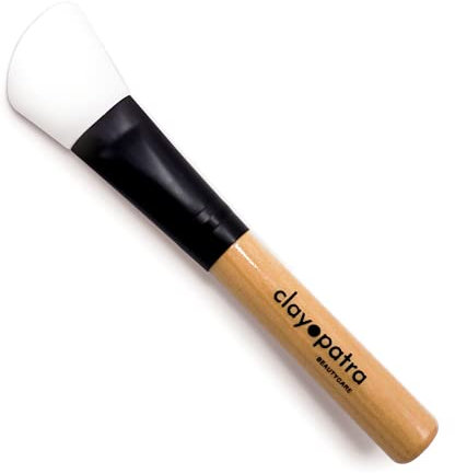 Clayopatra Beautycare Maskenpinsel Silikon Gesichtspinsel, veganes Kosmetik Pinsel Set für Beauty Masken,Maskenpinsel fürs Gesicht + gratis Pinseltasche (Maskenpinsel Silikon)