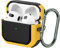 SURPHY Armor Case Designed for Airpods 3 Case (2021), Full-Body Rugged Protective Case with Keychain for Airpod 3rd Generation [Front LED Visible] (Yellow)