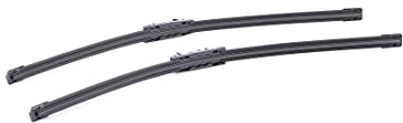 RIDEX Scheibenwischer Set Wischerblätter Satz mit Spoiler Vorne Länge 1: 600mm Länge 2: 600mm Kompatibel mit MERCEDES-BENZ C-Klasse Limousine W204 Flachbalkenwischblatt Rahmenlos 298W0266