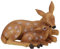 Tierische Gartenzwerge Statue Hirsch Harz Skulptur Ornament REH und Kitz Figuren für Garten und Haus