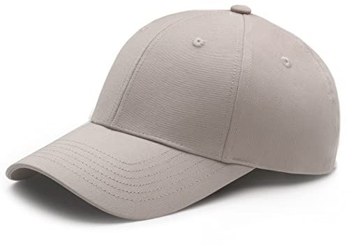 Cappellino Uomo Donna con Visiera | 100% Cotone | Cappello Berretto Ragazzo Idea Regalo | Baseball - Tennis - Casual | Senza Poliestere | Taglia Unica | No Logo