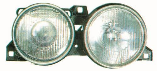 Scheinwerfer H1/H1 Ohne Stellmotor Silber Links Kompatibel mit BMW E30 Limo 82-92 von Autoteile Gocht
