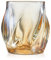 ANBFF Whiskey Glasses Set of 2, Rocks Glass, 8.5 OZ Drinking Glasses, Creative Twisted Crystal Old Fashioned Cocktail Glass Tumbler for Bourbon, Scotch, Tequila, Cognac, Rum