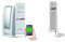 Technoline MA 10120 + Gateway Temperaturüberwachung, Weiß, 3,2x1,7x8,7 cm & Mobile Alerts MA 10350 3 in 1 - Thermo-Hygrosensor und Wasserdetektor in einem, weiß, 5,5 x 3 x 5,5 cm
