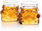 Thumbs Up Original Stormtrooper Helmet Shaped Whisky Glass Set of 2, Transparent, for Whiskey, Bourbon, Scotch & Gin, 300ml Each, Perfect Whiskey Glass Star Wars Gifts for Men