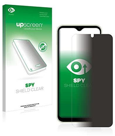 upscreen Anti-Spy Blickschutzfolie für Samsung Galaxy A14 5G Made in Germany, Privacy Screen Displayschutz-Folie [Sichtschutz, Blaulichtfilter]