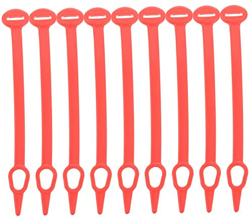 YARNOW Ganci Appendiabiti in Silicone Antivento Con Fibbia 10 Pezzi Ganci Portatili Per Spiaggia Bagno E Soggiorno