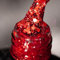 BURANO Glitter Gel Nail Polish, LED UV Nail Gel Shimmer Holographic Effect Soak off Curing Required Red LP38