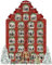Wand-Adventskalender – Nostalgisches Weihnachtshaus: mit 24 Pop-up-Szenen