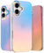 LONLI Hue - for iPhone 16 Case - Holographic Iridescent Phone Case - Cute, Unique and Aesthetic Phone Cover - [360° Shock-Absorbent Bumper] - [4 Airbag Cushioned Corners]