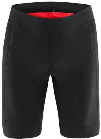 Löffler M Bike Tights HOTBOND schwarz | Komfort auf langen Radtouren, atmungsaktiv bei intensiver Fahrt, schnell trocknend für Komfort, Polsterung gegen Druckstellen