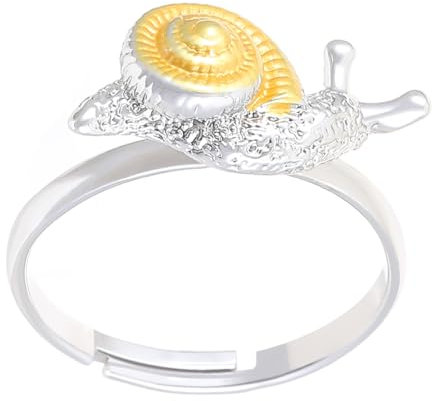 Meiliyizu Ohrstecker/Ring, zweifarbige Schnecken-Ohrstecker/Ring, stilvolle Insektenform, Accessoires, Damen, Ornament, modischer Schmuck für den täglichen Gebrauch