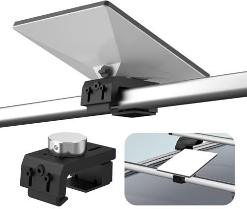 Starlink Mini Mount, Starlink Mini Rv Ladder Mount, Starlink Mini Roof Rack Mount,Universally Adjustable Angle Clamp Add an Aluminum Alloy Adapter