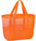 FairyPeach Bolsa Playa Rejilla, Bolsa PlayaMujer, Bolsa-GimnasioMujer, Bolsa Compra Plegable, BolsoTote Bag Mujer, Bolso Transparente-Mujer, Bolso-ShopperMujer (Naranja)