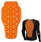 Protector de espalda para motocicleta, desmontable, certificado para motocicleta, protector de espalda para moto, equitación, equipo de protección de motocicleta, protector de espalda de alta