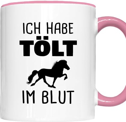Islandpferd Tasse – Ich habe Tölt im Blut – Geschenk für Islandpferd-Fans & Reiterinnen