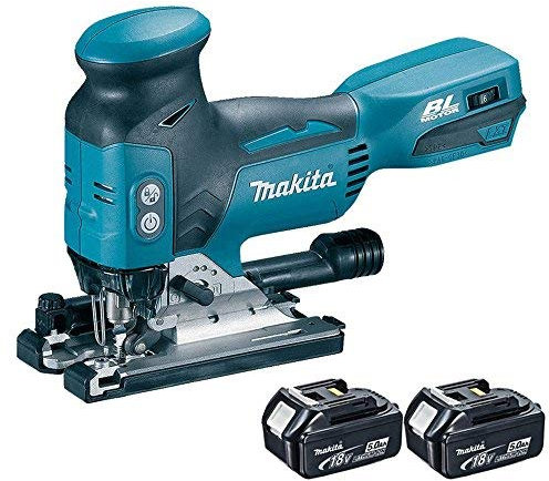 Makita DJV181Z 18V LXT Li-on Brushless Jigsaw with 2 x 5.0Ah Batteries BL1850
