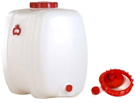Graf Getränkefässer Saftfässer Kunststofffässer Ovale 60-500 Liter (Oval 200 Liter ohne Zubehör)