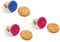 Ars Edition Keksstempel 6 x 6 cm Gebäck Dekoration Verschiedene Sorten Plus Rezept (3 Stück, Für süße Geschenke Set)