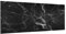 Bilderwelten Spritzschutzglas Marmoroptik 50 x 125 cm schwarz Küchenrückwand