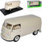 Welly Volkwagen T1 Beige Transporter Kasten Bully Bus 1950-1967 1/18 Modell Auto