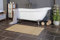 Rutschfeste, hygienische und nachhaltige Badematte Grand aus Bambus von DE-COmmerce I Fussmatte Badteppich Bambusmatte Duschmatte Badezimmermatte Bamboo Badematte Badvorleger Pure 40 x 50 cm