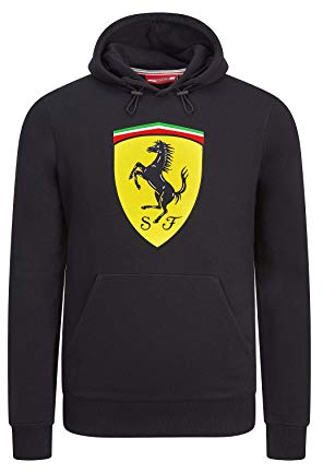 Branded Sports Merchandising B.V. Felpa Logo Scuderia Ferrari F1 Nero