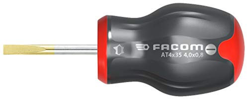 FACOM AT4X25 TOURNEVIS PROTWIST boule pour vis à fente - lames courtes