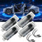 Spongent 4 pieces Car Door Light Courtesy Shadow 3D Lamps Logo Projector Compatible with Mini Cooper R55 R56 R57 R58 R59 R60 R61 F54 F55 F56 F57