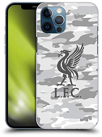Head Case Designs Officially Licensed Liverpool Football Club Third Colourways Liver Bird Camou Hard Back Case Compatible With Apple iPhone 12 Pro Max