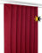 BEAUTEX Verdunkelungsgardine mit Kräuselband U-Band, Blackout Vorhang Blickdicht abdunkelnd, Größe und Farbe wählbar (Breite: 140 cm, Höhe: 175 cm, Bordeaux)