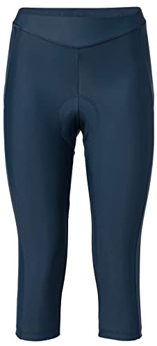 VAUDE Damen Women's Advanced 3/4 Pants Iv Hose, Dark Sea, 40 Slim EU