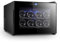 Nevera para vinos,Enfriador de vinos,8 botellas mini enfriador de vinos puerta vidrio independiente bodega para bebidas nevera para bebidas de acero inoxidable,controles de pantalla táctil digital,8