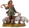 Holyart Hirte mit Schafherde für 12 cm Fontanini Krippe