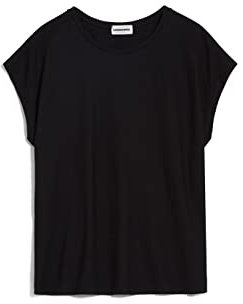 ARMEDANGELS Damen T-Shirt aus Bio-Baumwolle ONELIAA Loose Fit Black