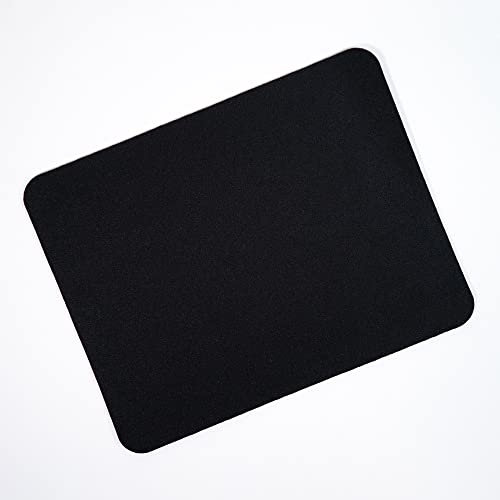 Gomin Mini Mauspad – 230x180mm Gaming Mousepad – Ohne störendes Logo und Fransenfreie Ränder – rutschfest und Wasserdicht – Verbessert Geschwindigkeit und Präzision für PC, Büro, Laptop - Schwarz