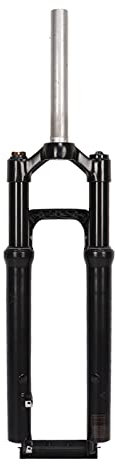 27.5 Federgabel,gerades Rohr, ultraleichte Aluminiumlegierung, Mountainbike-Federung, Mountainbike-Vordergabeln, Standard-Schnellspanner, schwarz, Bike reifen leuchten sram butter gabel in der s
