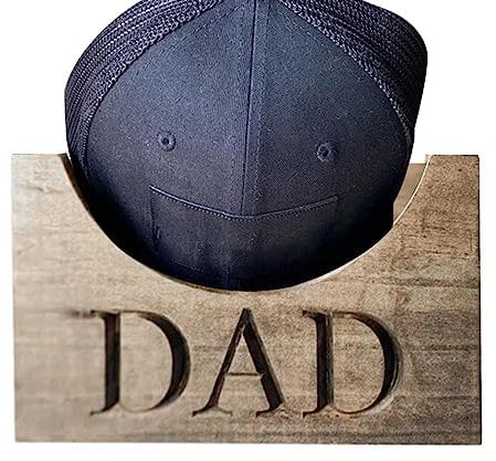 cypreason Holz Baseballkappen Organizer Hutablage Kappenhalter Benutzerdefinierter Huthalter Aus Holz Haken Cap Halter Für Hat Collection Room Kleiderbügel-Aufbewahrung Cap