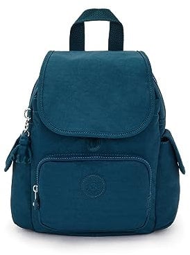Kipling Unisex's City Pack Mini Luggage-Messenger Bag, Cosmic Emerald, One Size