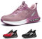 TQGOLD Scarpe Antinfortunistiche Uomo Donna Leggere Scarpe da Lavoro con Punta in Acciaio Traspiranti Antiscivolo Scarpe Protettive Industriali(Rosa,39EU)