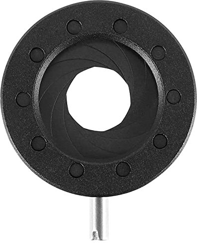 Kopinma SK12 Einstellbare Irisblendenblende, Mechanische Blende, Mikroskop-Irisadapter, Aperture Einstellbare Linse Optische Blende, Irisblende Zubehör für Digitalkamera Mikroskop