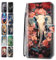 Flip Case for Samsung Galaxy S7 Animal Print Pattern Design with Card Holder Leather Wallet Phone Cover for Girls Boys Women Men - Elephant Flower